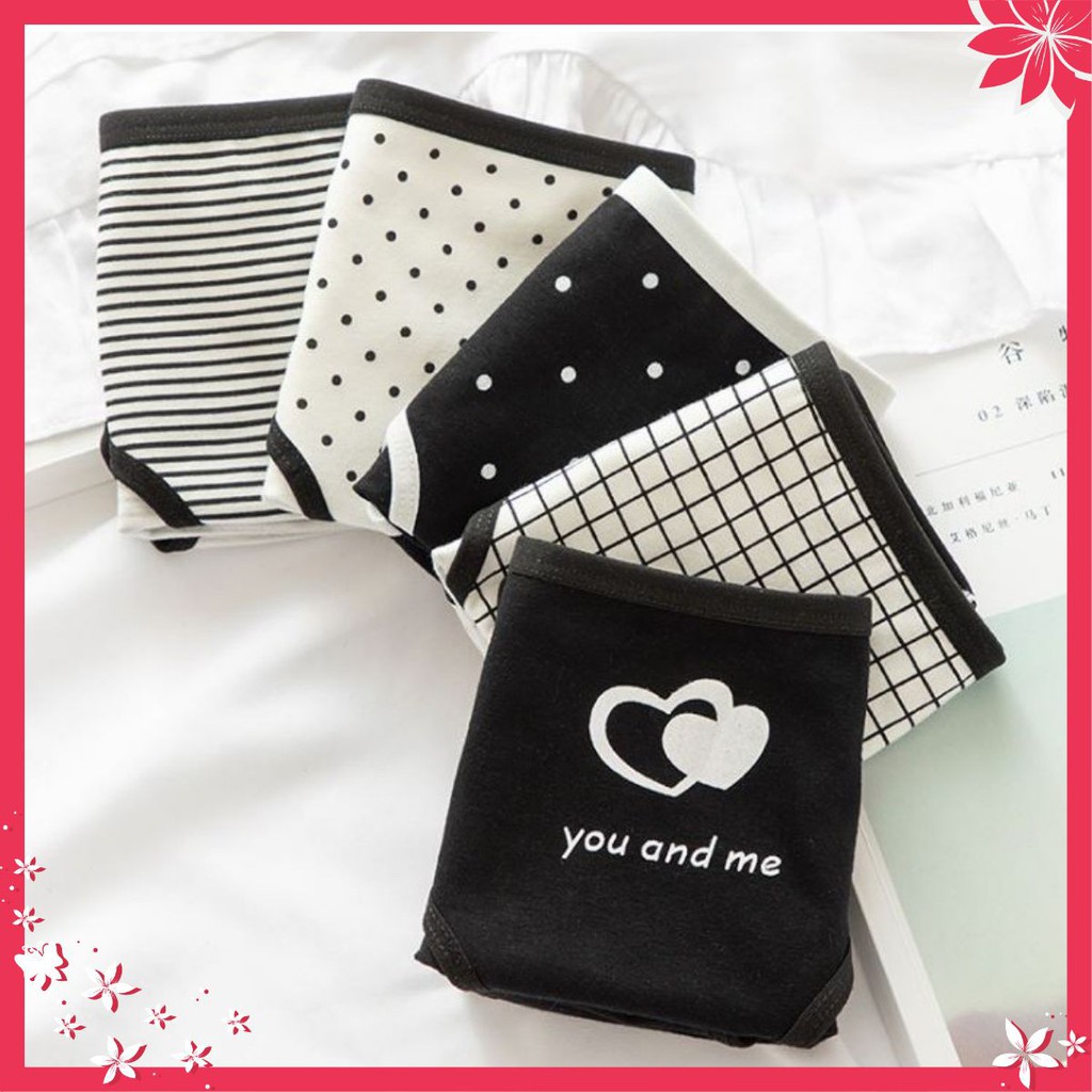 SET 5 quần lót nữ You and me [S5YAM]