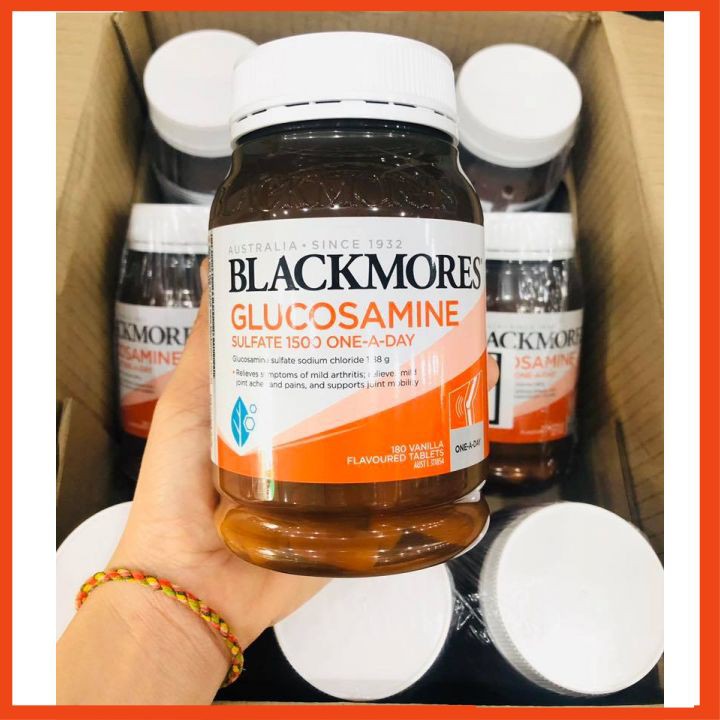 Blackmores Glucosamine Úc  180v Hỗ trợ xương khớp