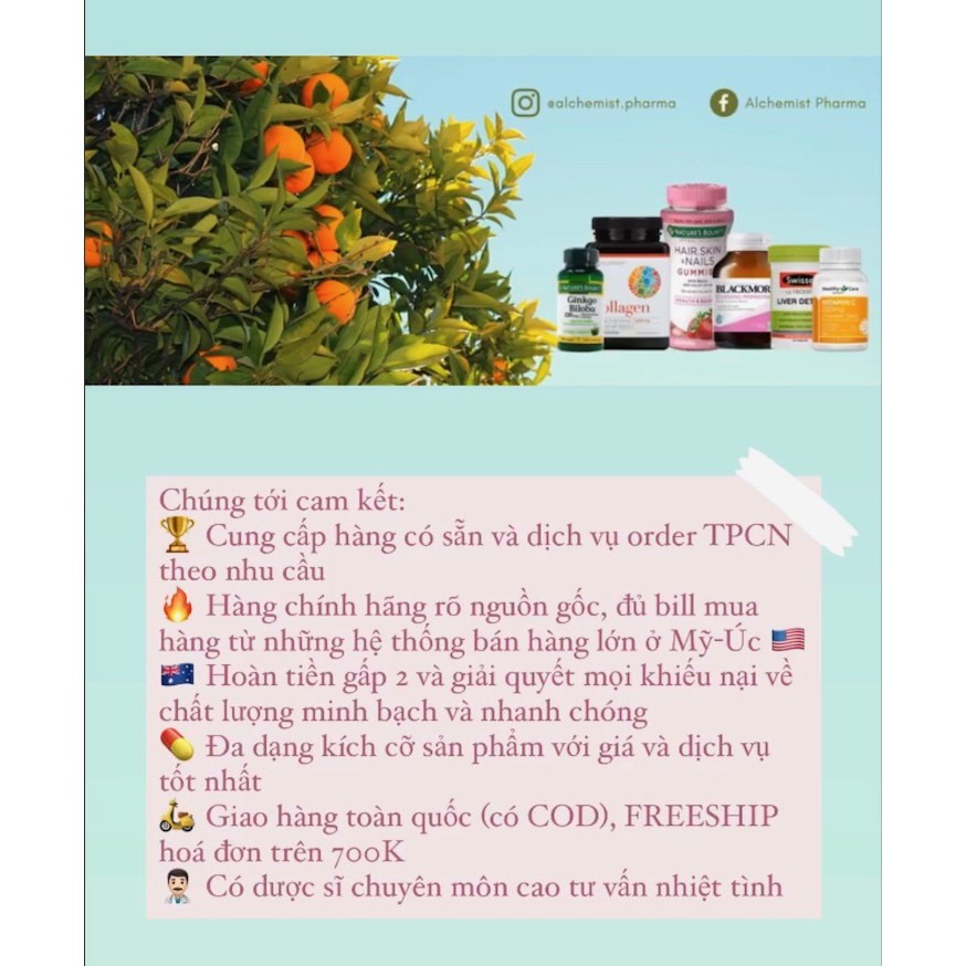 VIÊN NGẬM HEALTHY CARE VITAMIN C 250MG TĂNG SỨC ĐỀ KHÁNG 150 VÀ 500 VIÊN