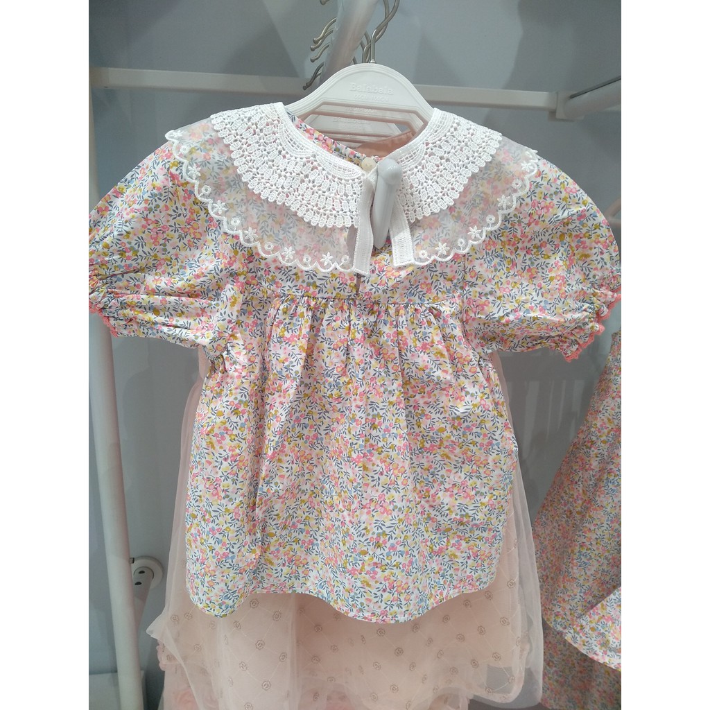 (3-7 tuổi) Áo ngắn tay hoa nhí Balabala 201221118003 (có hình thật)