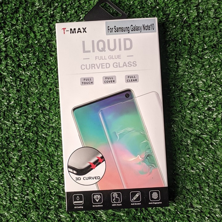 Cường lực Uv T-Max Samsung Note 10 - Note 10 Plus - S10 - S10 Plus - S10 5G (Full bộ)