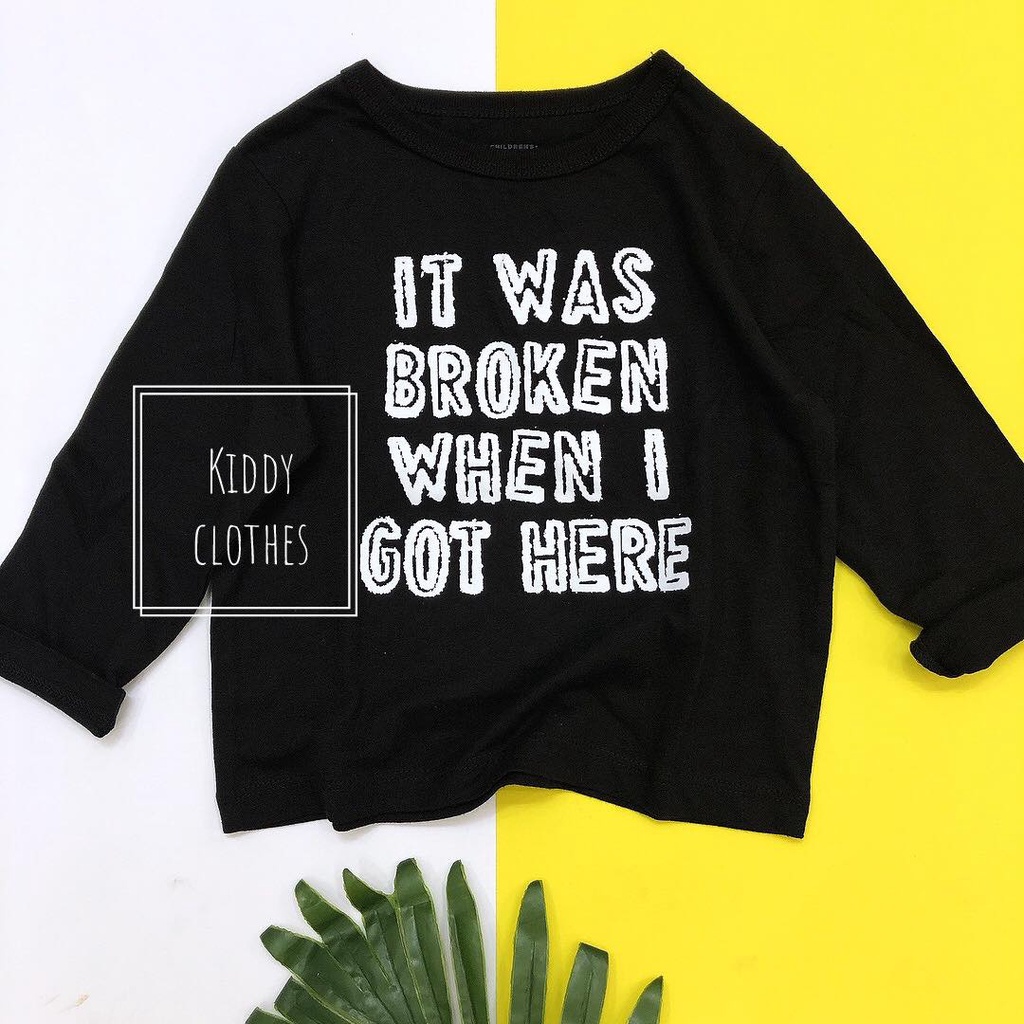 Áo tay dài bé trai chất cotton xuất dư/Áo bé trai tay dài dư xịn thun cotton