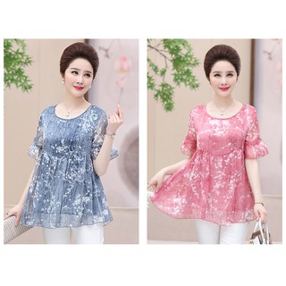 ÁO VOAN TRUNG NIÊN XINH ĐẸP CHO MẸ VÀ DÌ U30 U40 U50 CAO CẤP