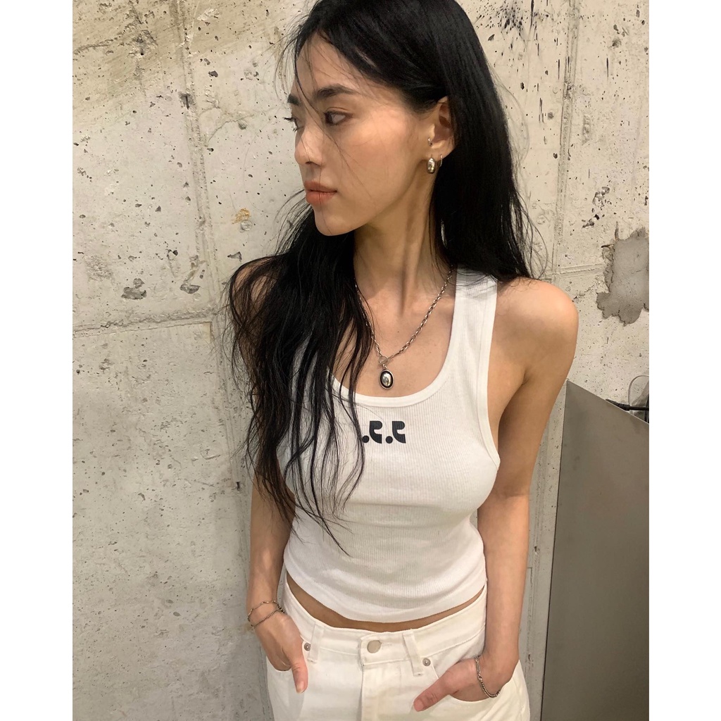 I-DLE Cho Miyeon Áo Tank Top Không Tay Ôm Dáng Phong Cách Hàn Quốc Gợi Cảm Cho Nữ