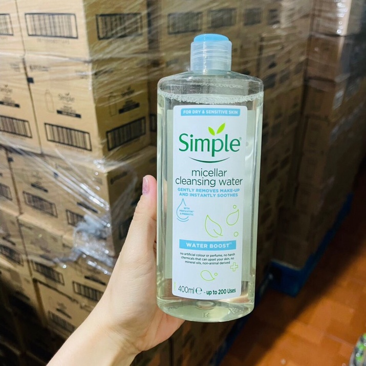 Nước Tẩy Trang Simple Kind To Skin Micellar Cleansing Water