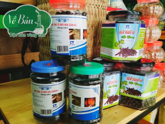 VIÊN HÀ THỦ Ô ĐỎ CAO NGUYÊN ĐÁ HÀ GIANG 500GR