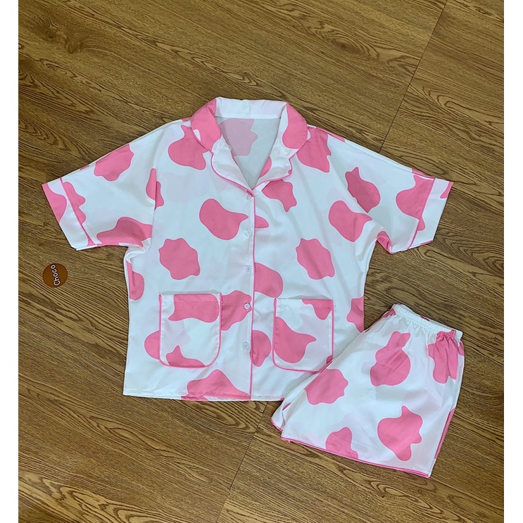Bộ ngủ - đồ ngủ bò cute lạc lối form cánh dơi