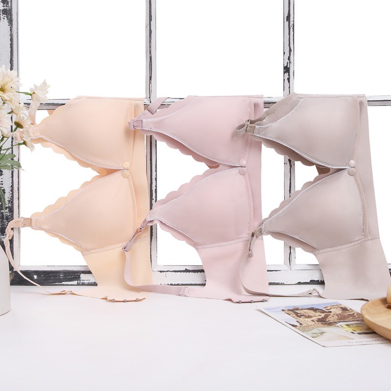 Áo lót bầu cài trc Ngực Thoáng Khí Tiện Lợi Cho Mẹ Chăm Sóc Bé Size 34-42bc 4.7 15