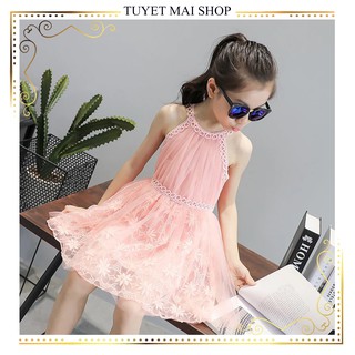 [Xả kho thanh lý] Váy bé gái tiểu thư dự tiệc [3-12 tuổi]