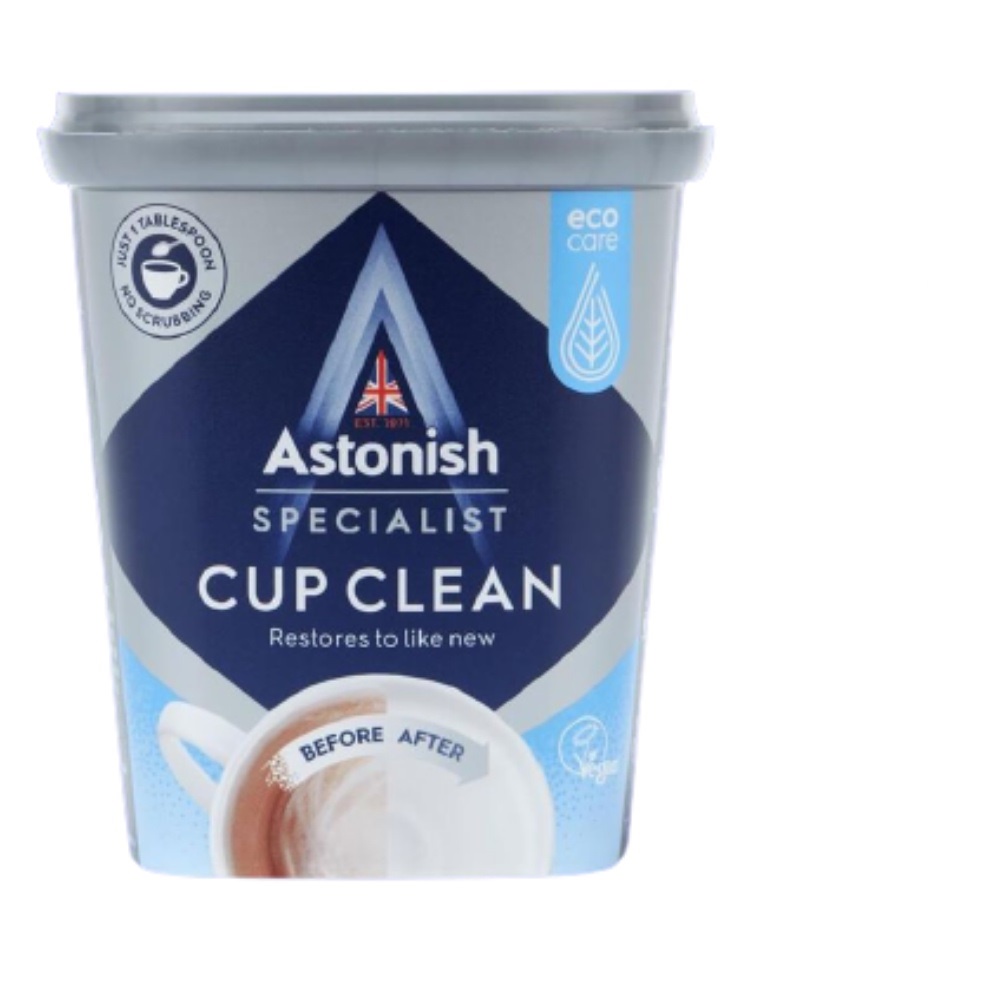 Bột tẩy đa năng vệ sinh lồng máy giặt thông tắc cống tẩy dầu mỡ  tẩy ly tách chén , cặn trà cà phê ASTONISH  C9630