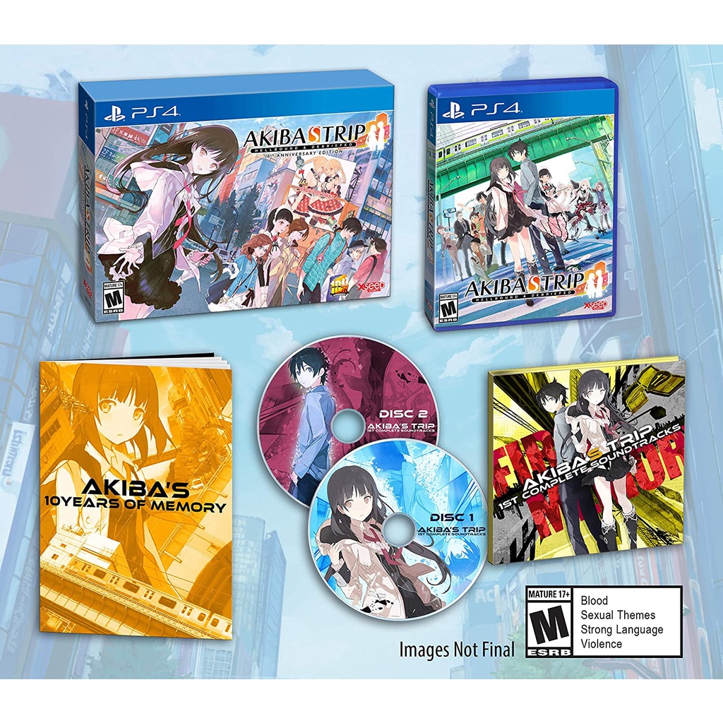 Đĩa Game PS4 - Akiba's Trip: Hellbound &amp; Debriefed - 10th Anniversary Edition Hệ US