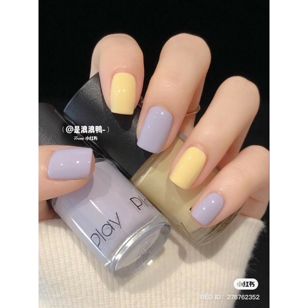 Nail Box Sơn Trơn Or Mix 2 Màu Đồng Giá 20k  - Tặng Kèm Dũa