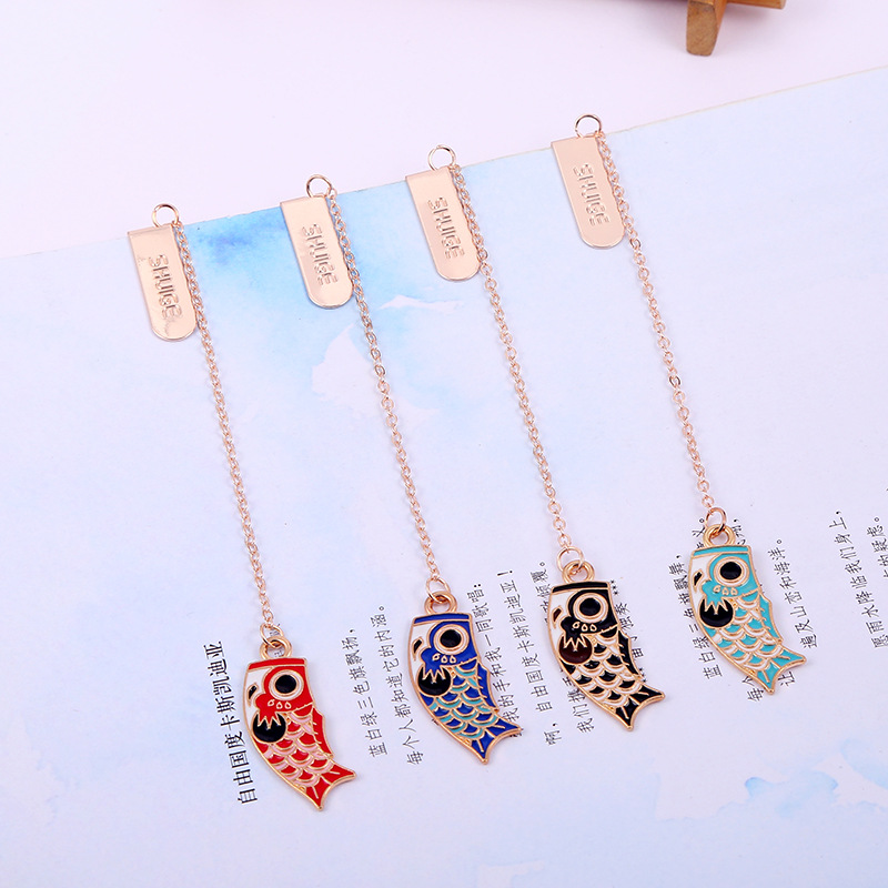 Dây Đánh Dấu Sách Hình Cá Chép Sáng Tạo Độc Đáo