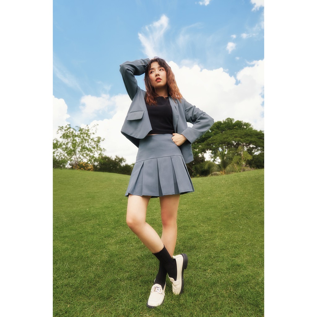 DOTTIE - Chân váy ngắn xếp ly S0073 | BigBuy360 - bigbuy360.vn