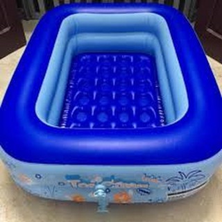 BỂ BƠI 2 TẦNG HÌNH CHỮ NHẬT 1M2 DÀNH CHO BÉ
