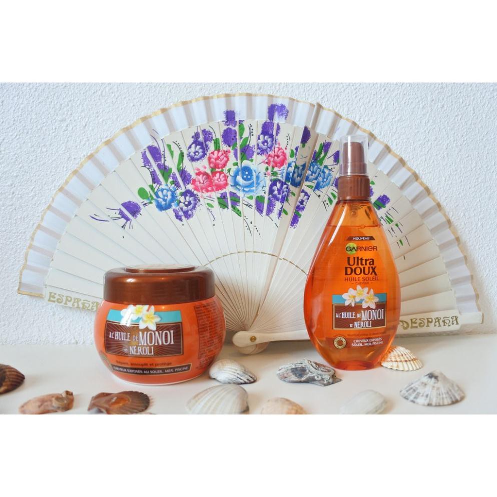 Garnier Masque Réparateur Après Soleil à L'Huile de Monoi et Néroli - Mặt Nạ Ủ Tóc Phục Hồi 300ml | BigBuy360 - bigbuy360.vn