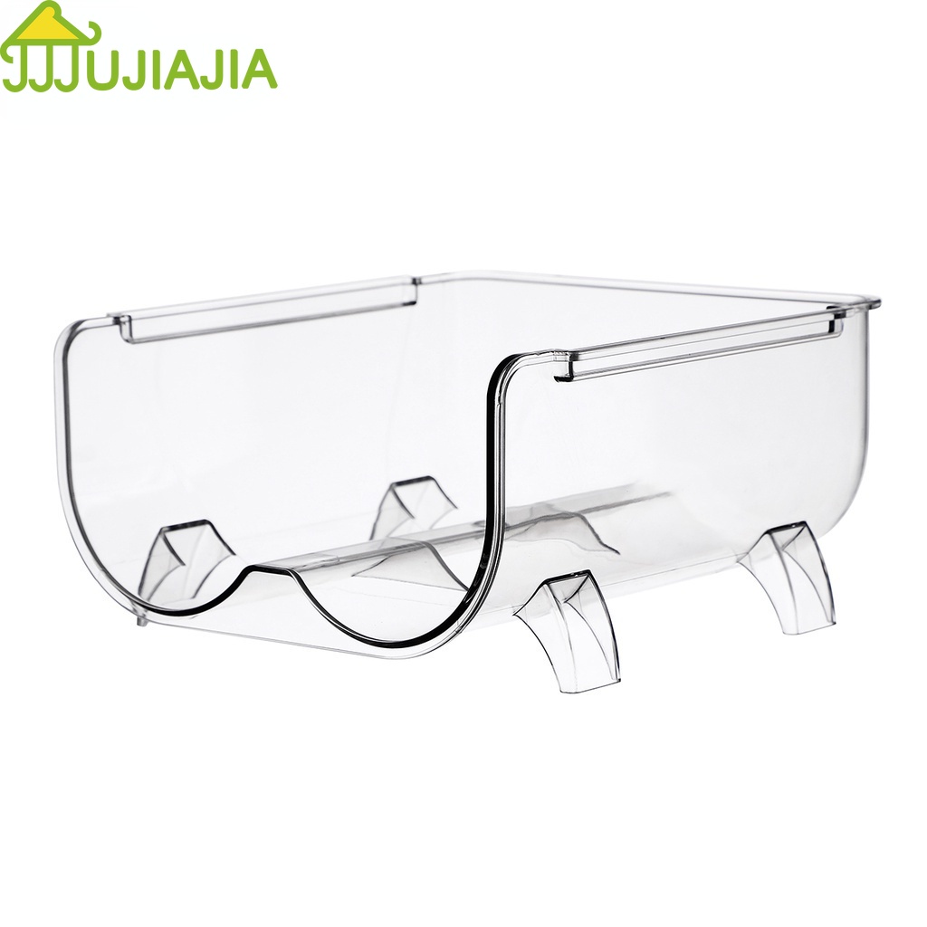 Khay jujiajia đựng lon bia tiết kiệm không gian cho tủ lạnh