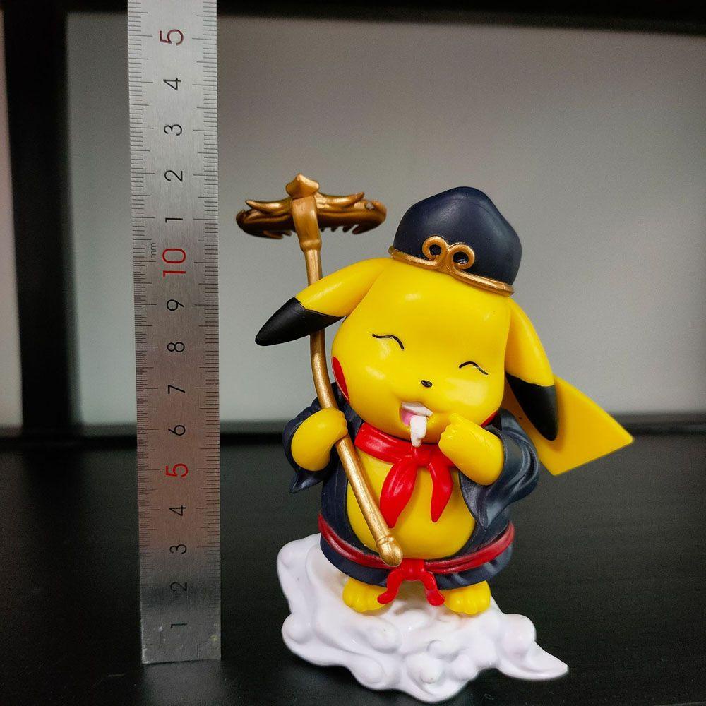 Mô Hình Pikachu Bằng PVC Phong Cách Hoạt Hình Dễ Thương