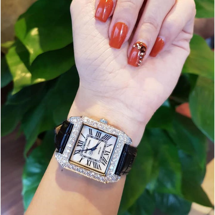 Đồng Hồ Nữ Chính Hãng Dây Da Royal Crown 6104 Chống Nước Chống Xước | BigBuy360 - bigbuy360.vn