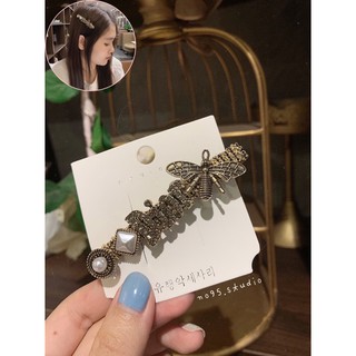 Kẹp tóc tiểu thư hq/mã dior/nơ