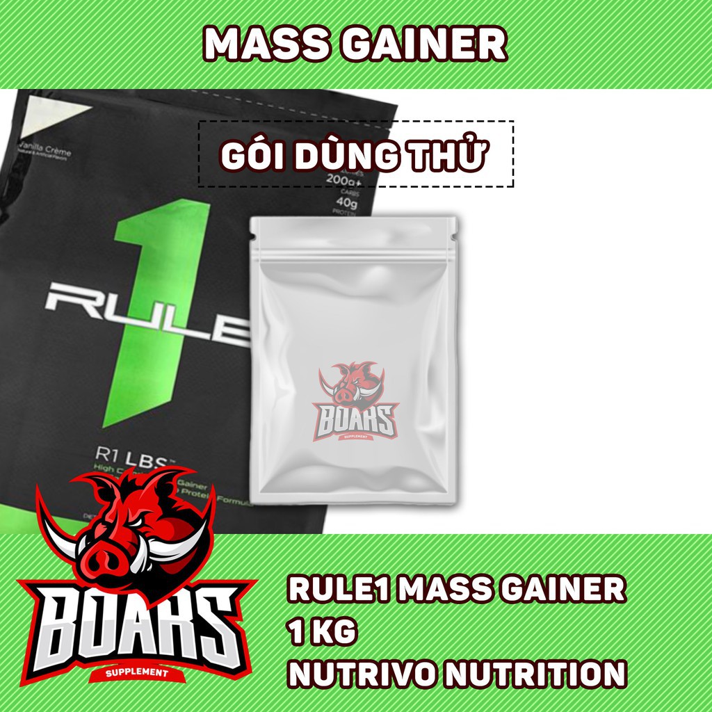 RULE1 MASS GAINER - SỮA TĂNG CÂN (1 KG)