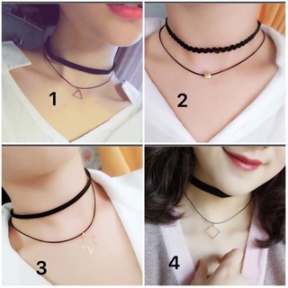 (16 mẫu) Vòng cổ choker Hàn Quốc siêu kute