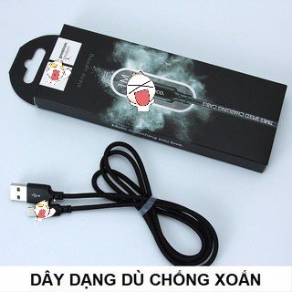 (SỈ=LẺ) Dây cáp sạc hoco x14 dây dù cho linghing-iP/ micro usb- ss/ typec c dài 1 mét- chống đứt- bền