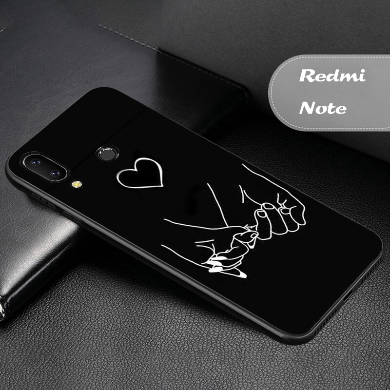 Ốp Lưng Họa Tiết Hình Bàn Tay Bắn Tim Thời Trang Cho Xiaomi Redmi 6a 5a 4x Note 5 6 Pro Note 4x