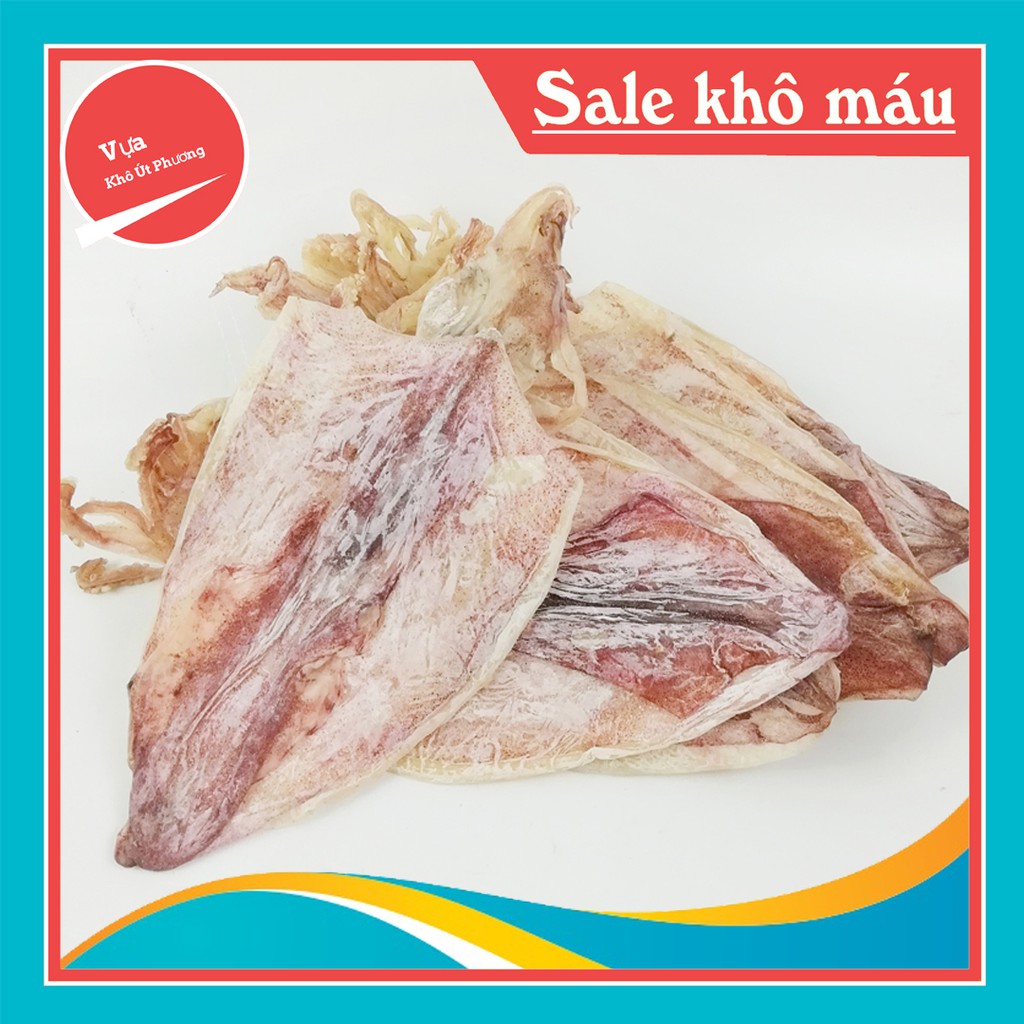 [GIÁ HỦY DIỆT] Khô Mực Nguyên Con ( 1 con ) Biển Cà Mau, To Bằng 4 Ngón Tay, được câu và phơi xẻ trực tiếp trên tàu | BigBuy360 - bigbuy360.vn