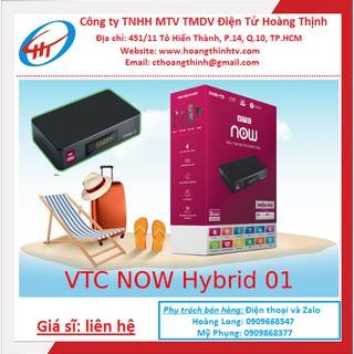  ĐẦU THU VTC NOW Hybrid 01 CHÍNH HÃNG - ANDROID BOX VTC Now TÍCH HỢP DVB-T2 MỚI NHẤT 2019