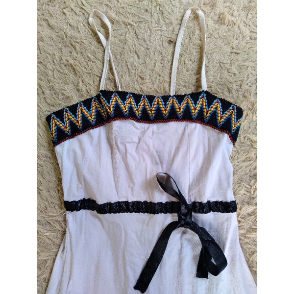 Pass đầm maxi hoa 2 dây 2hand