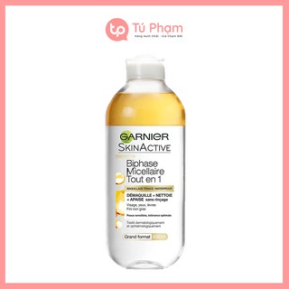Nước Tẩy Trang Garnier Skin Active 400ml Pháp