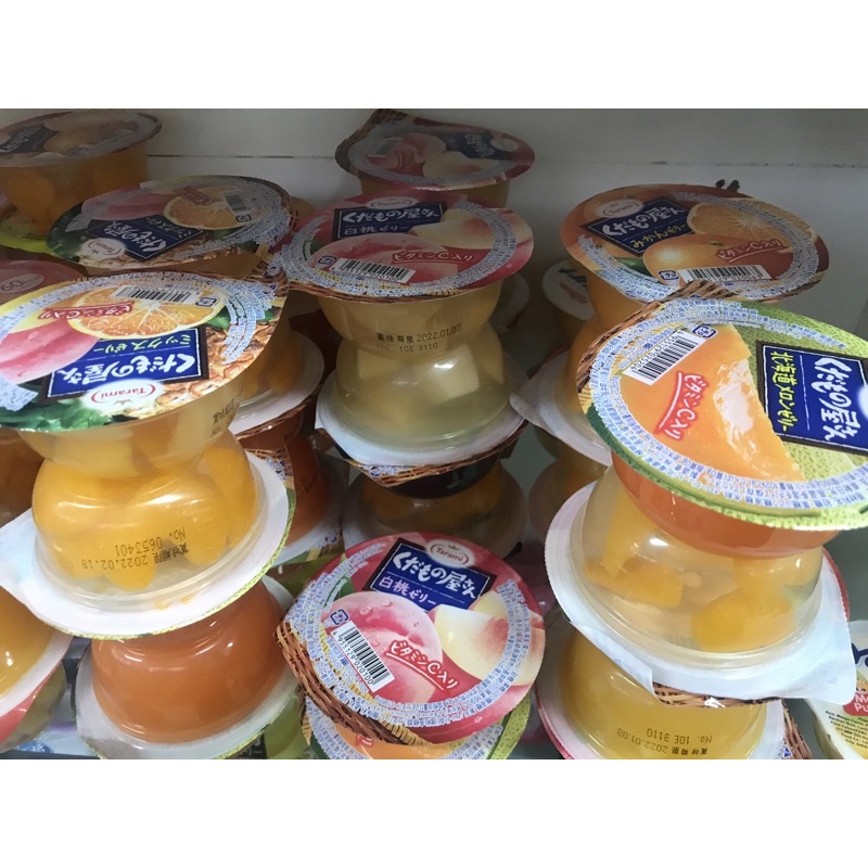 Thạch nhân trái cây Tarami nhiều vị Nhật Bản 160g (5loại)