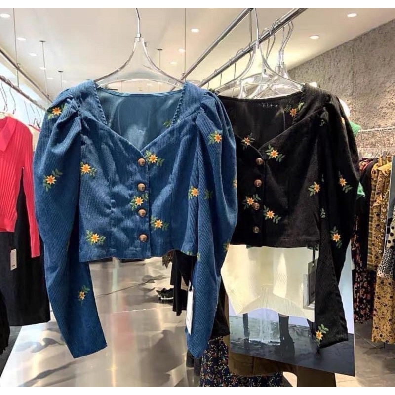 Áo nhung tăm mùa thu hàn quốc