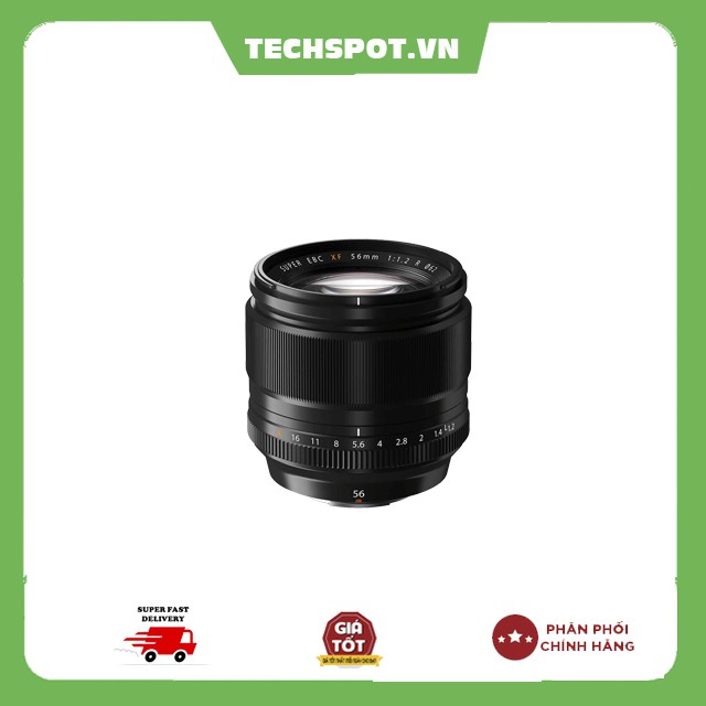 [Mã ELMS5TR giảm 5% đơn 5TR] Ống kính Fujifilm XF 56mm f/1.2R (Đen)