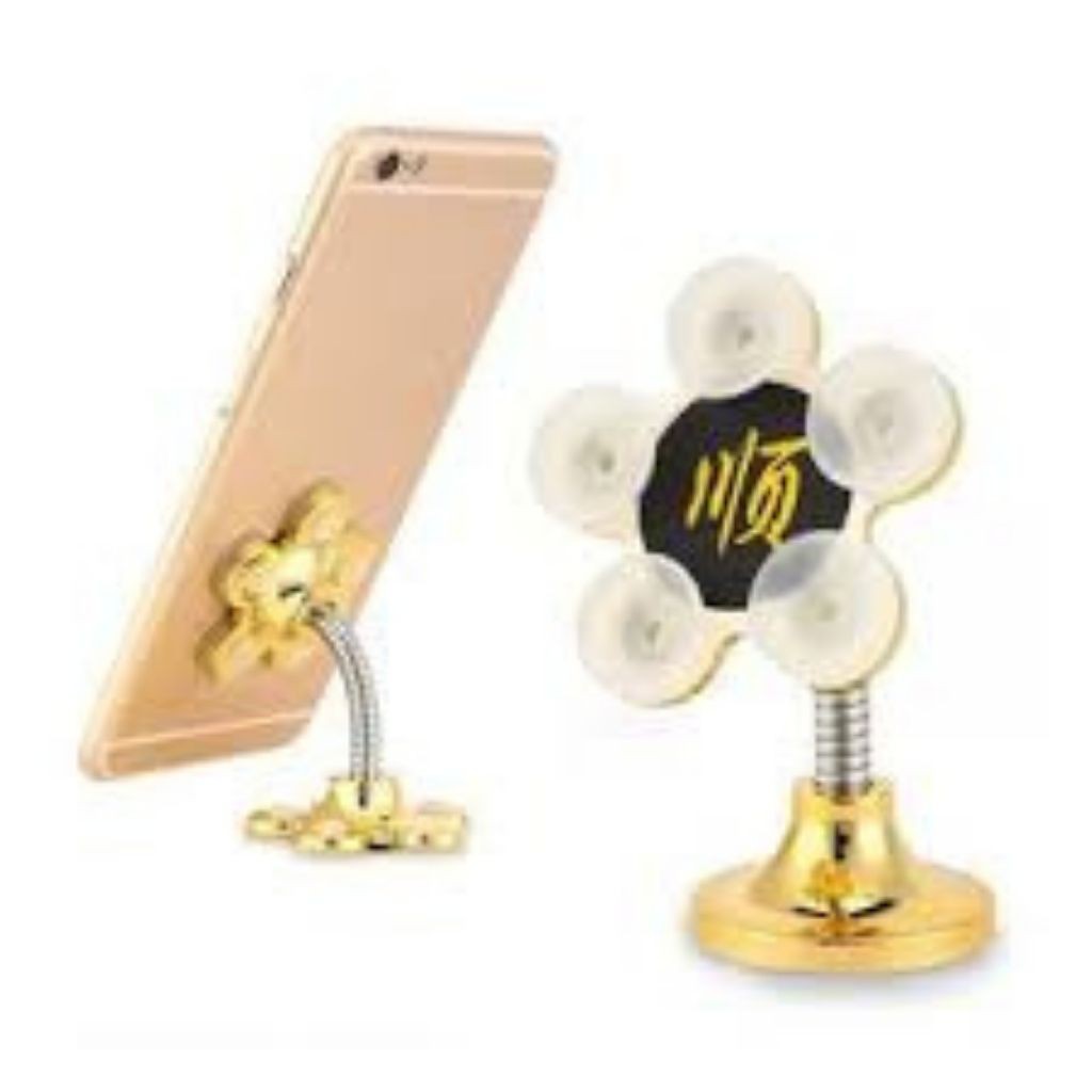 Giá Đỡ Điện Thoại 💖 Tiện Ích 💖 Kệ đỡ điện thoại VIP Núm Cao Su Hình Bông Hoa 5 Cánh 2 Đầu | BigBuy360 - bigbuy360.vn