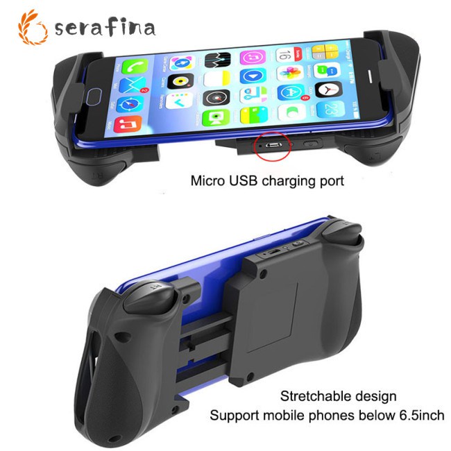 toy tablet pubg triggers iphone Bluetooth 4.0 Gamepad for PUBG Controller Mobile Triggers Joystick Wireless Joypad for iPhone