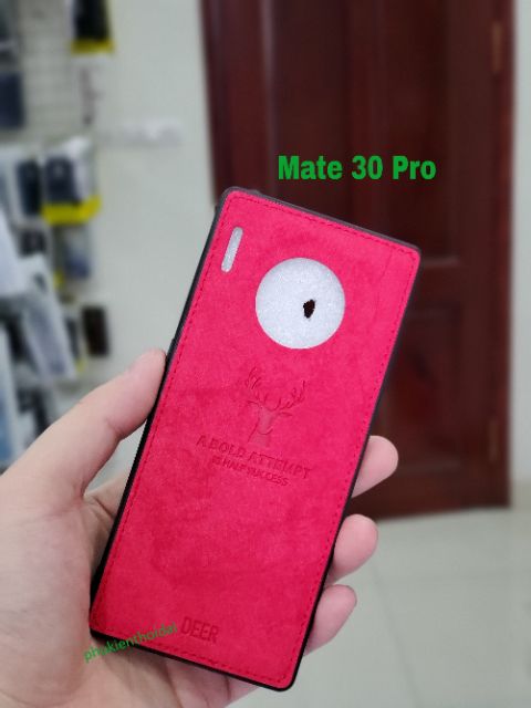 Ốp lưng Huawei Mate 30 Pro FREESHIP Từ 50k chống sốc vải đầu hươu