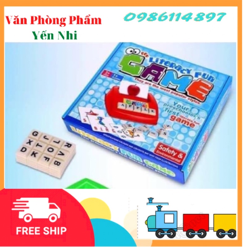 Bộ thẻ game literacy fun