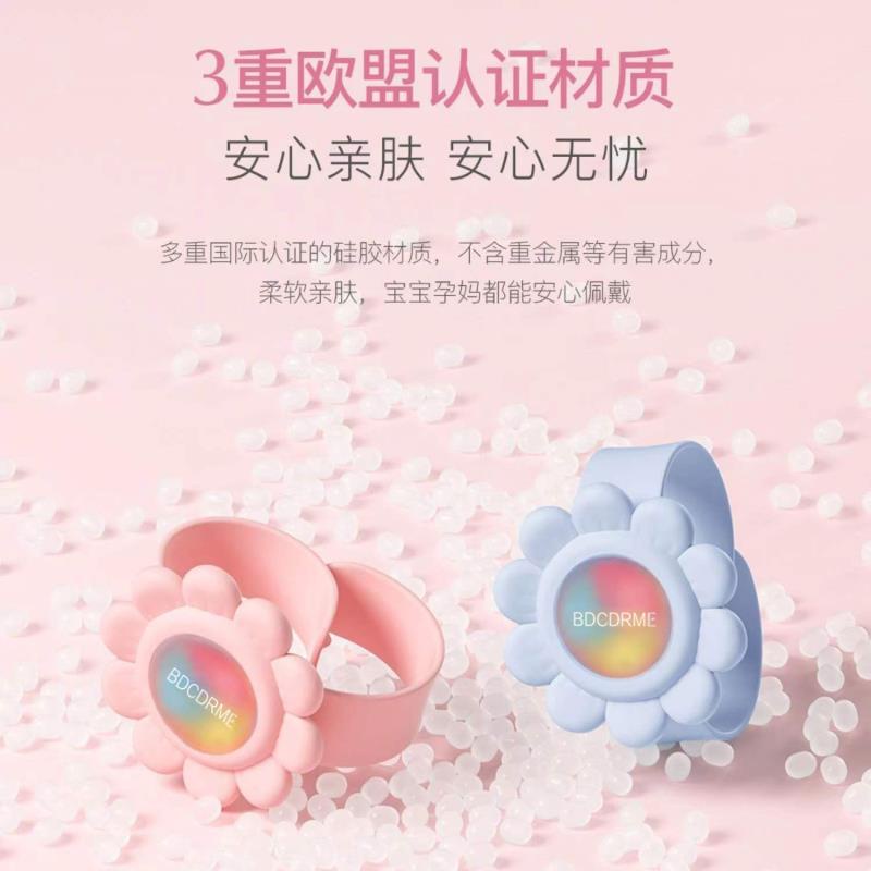 Vòng Đeo Tay Dạ Quang Chống Muỗi Kiểu Hoạt Hình Cho Bé