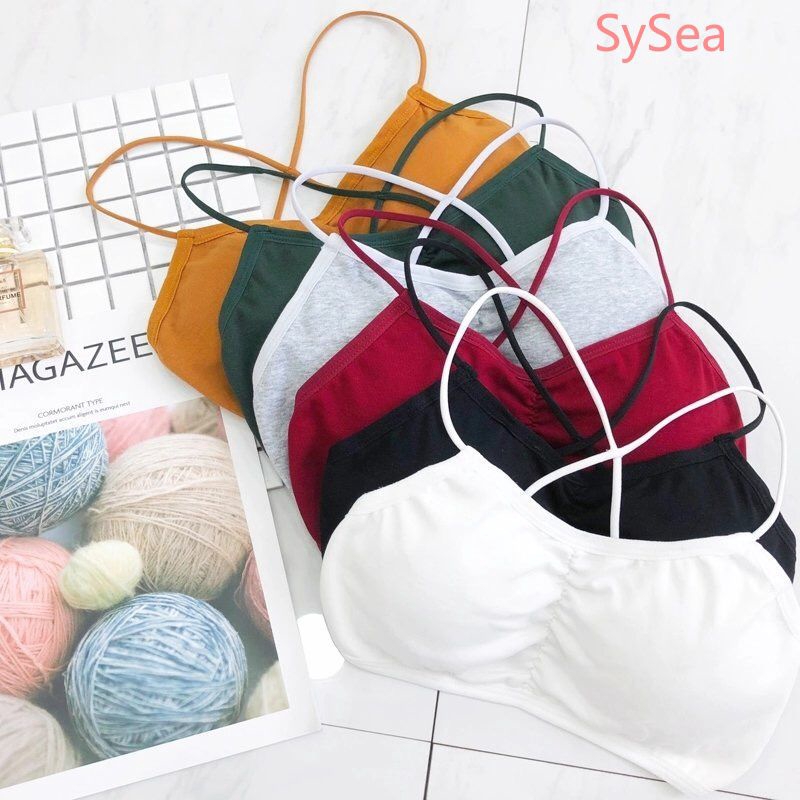 Women Sexy Tube Top Summer Student Casual Bra