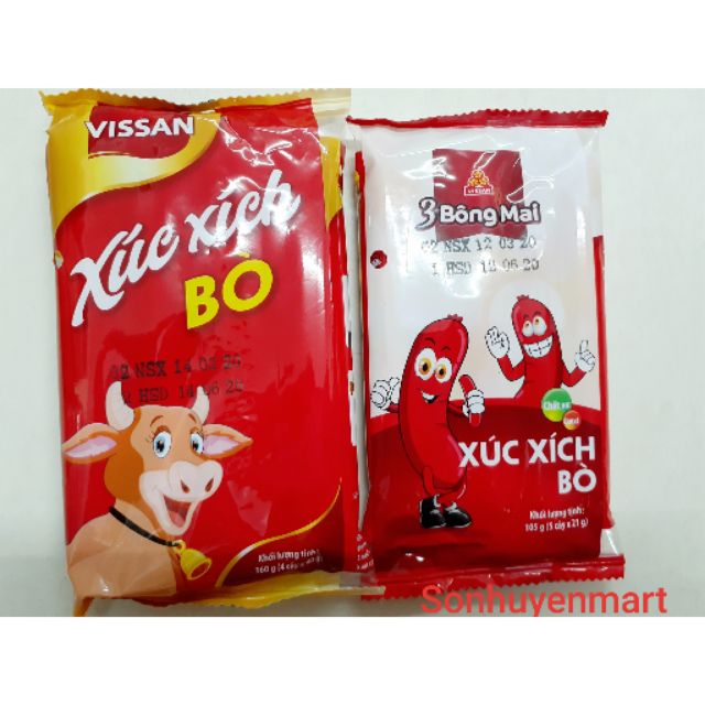 Xúc xích ăn liền Vissan, xúc xích Ponnie