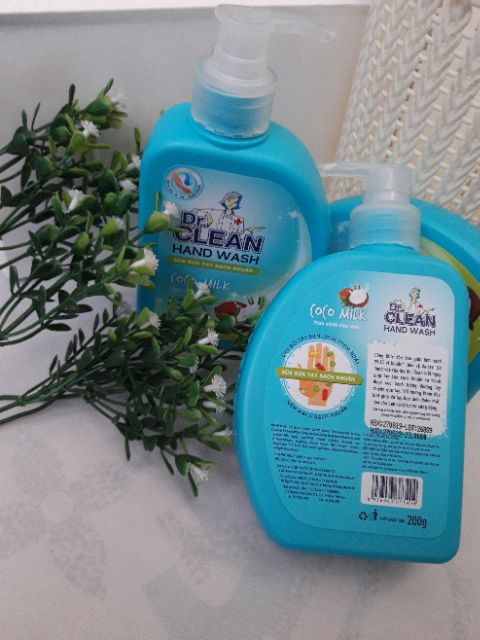 Sữa rửa tay sạch khuẩn DR.CLEAN COCO MILK ( tinh chất sữa dừa) | BigBuy360 - bigbuy360.vn