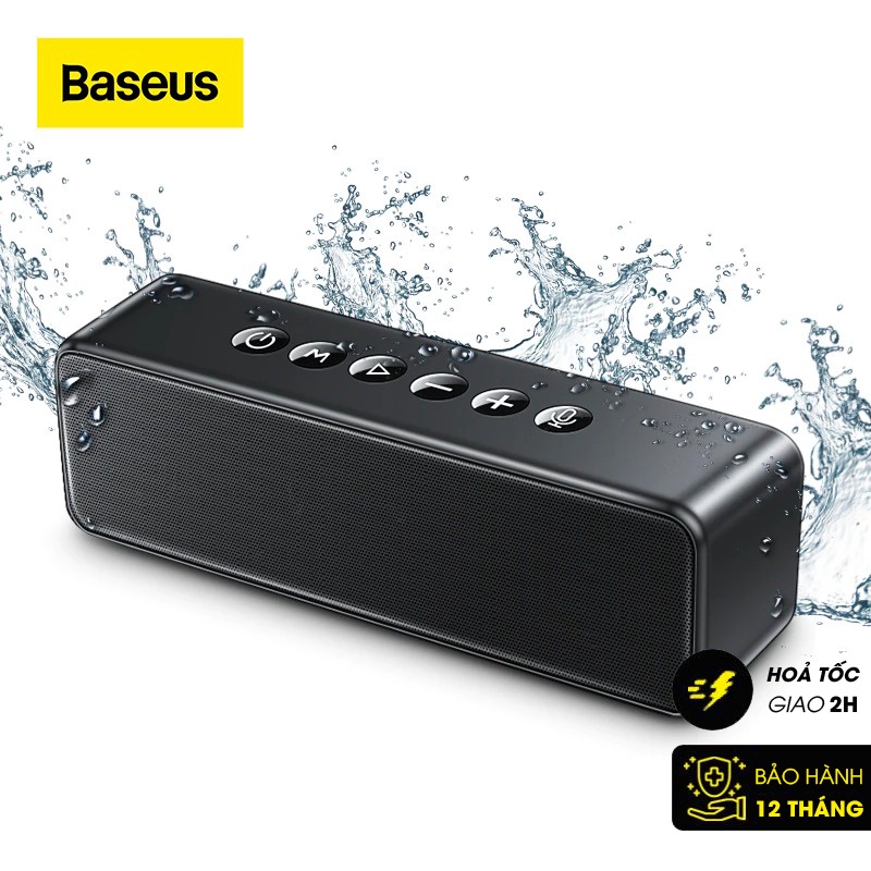 Loa Bluetooth Di Động, Chống Nước Baseus V1 Outdoor Waterproof Portable (Công Suất 20W, Kháng Nước IPX6, 3000mAh)