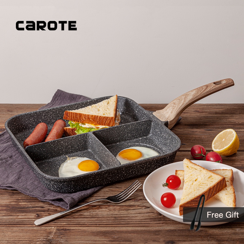 Chảo Đa Năng 3 trong 1 CAROTE ® Essential Woody 3 in 1 Multipan 28cm