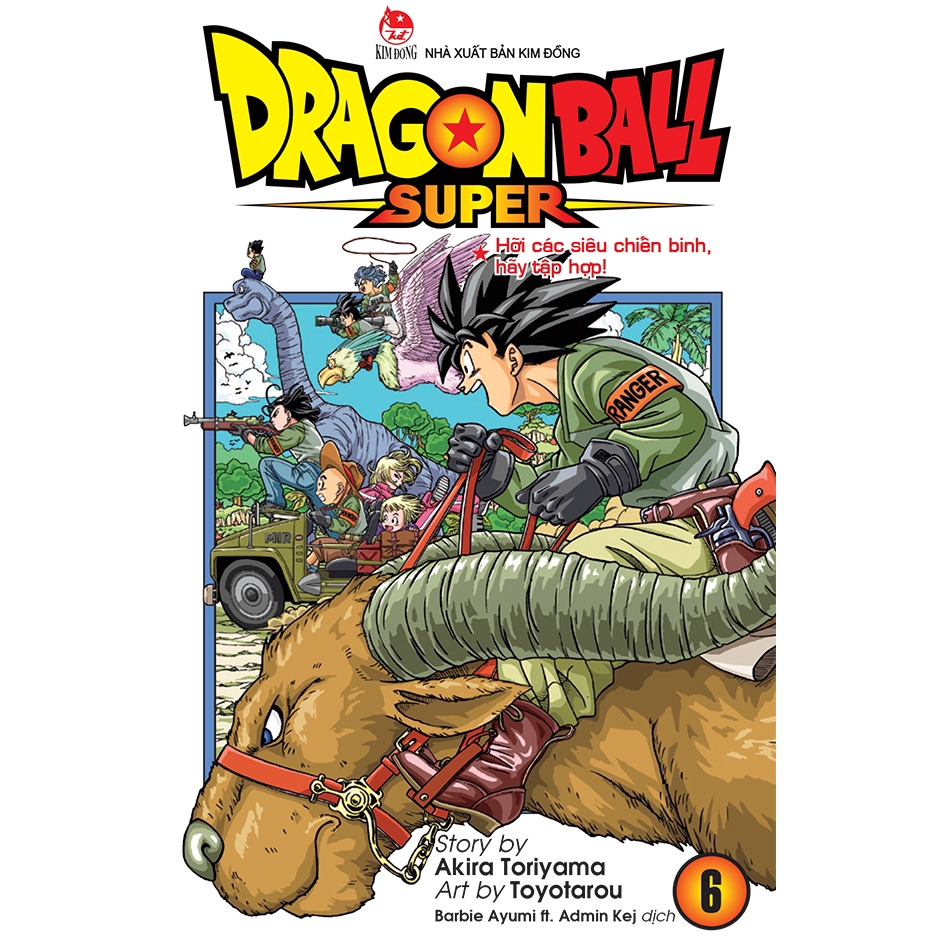 Sách - Dragon Ball Super - Tập 6