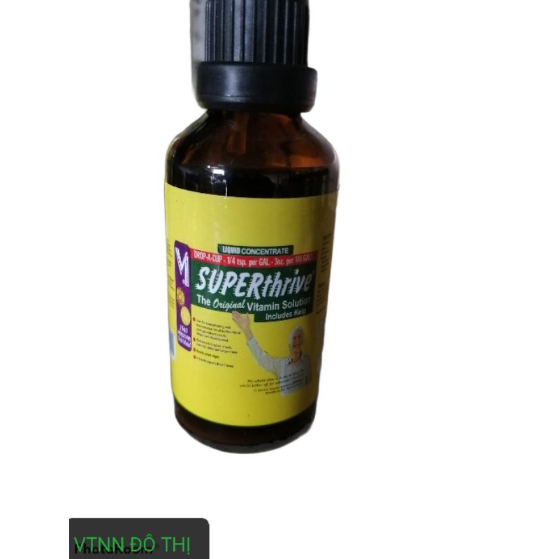 Thuốc kích thích sinh trưởng Superthrive chai 50ml - Sản phẩm cho hoa lan, cây cảnh và nhiều loại cây trồng
