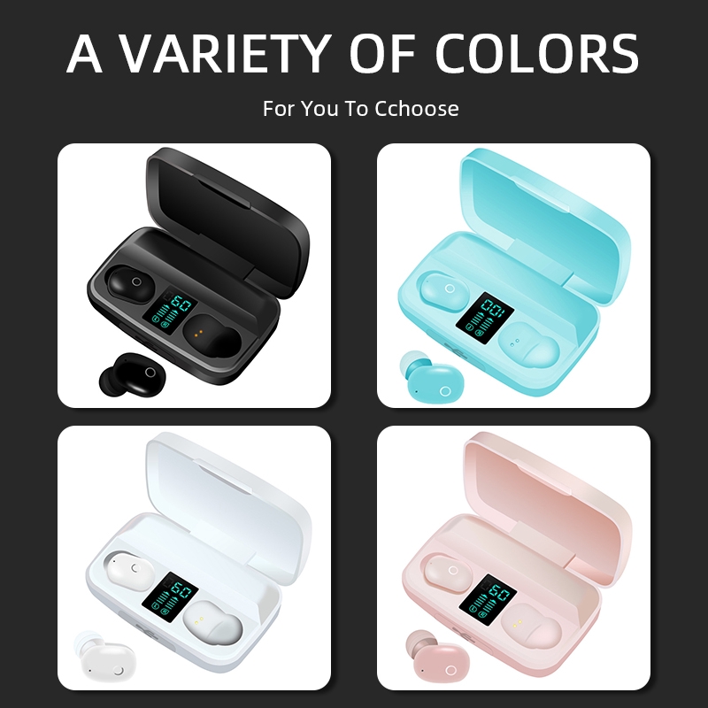 Tai nghe Bluetooth 5.0 True Wireless TWS M1 - Bản Quốc tế - Bass mạnh cực hay | BigBuy360 - bigbuy360.vn