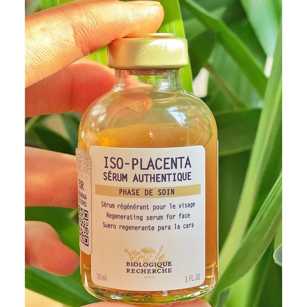 Tinh Chất Tái Tạo & Phục Hồi Da Bị Tổn Thương Thế Hệ Mới BR Iso Placenta Biologique Recherche