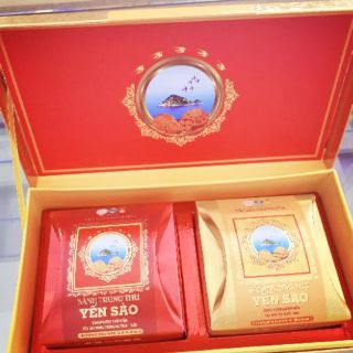 Hộp 2 bánh trung thu nhỏ 120g -Yến sào Khánh Hòa